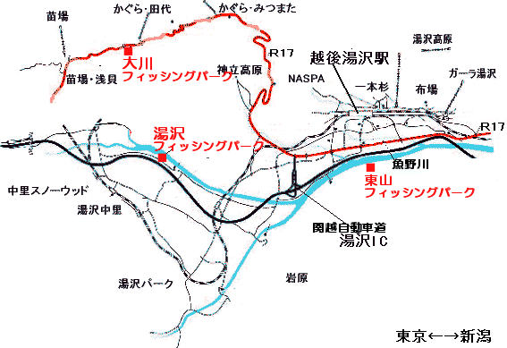 fishing map