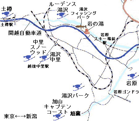 nakasato iwappara map